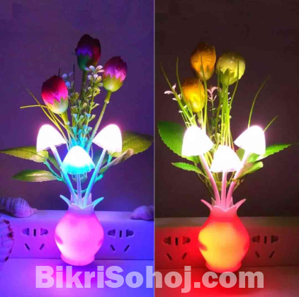 LED sensor dream  Mushroom Night Light Lamp